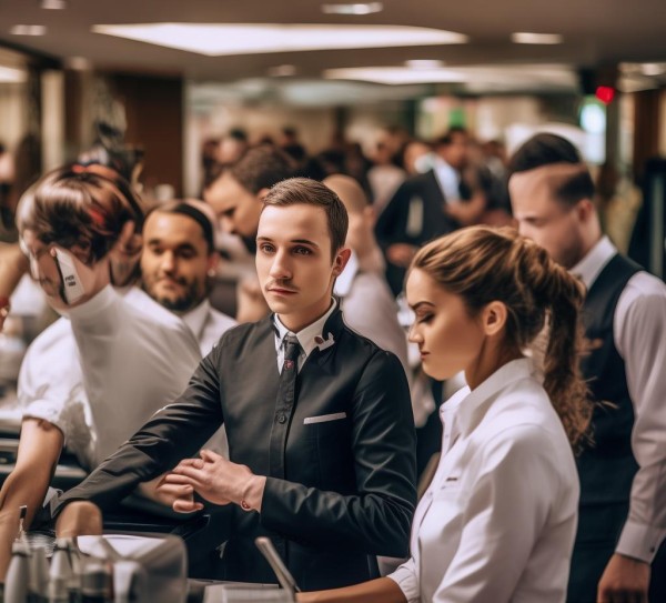 酒店团队人数对效率的影响