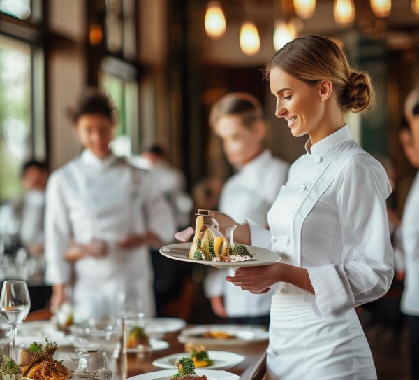 服务员上菜礼仪,文明服务与和谐团队——品质酒店餐饮服务 服务员上菜礼仪,文明服务与和谐团队——品质酒店餐饮服务